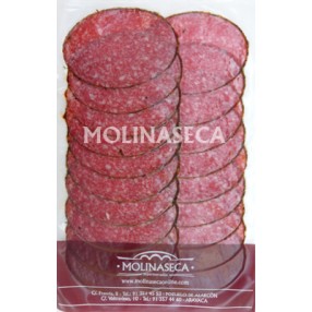 Salami a las finas hierbas en lonchas CAMPOFRIO peso aproximado sobre 150 grs